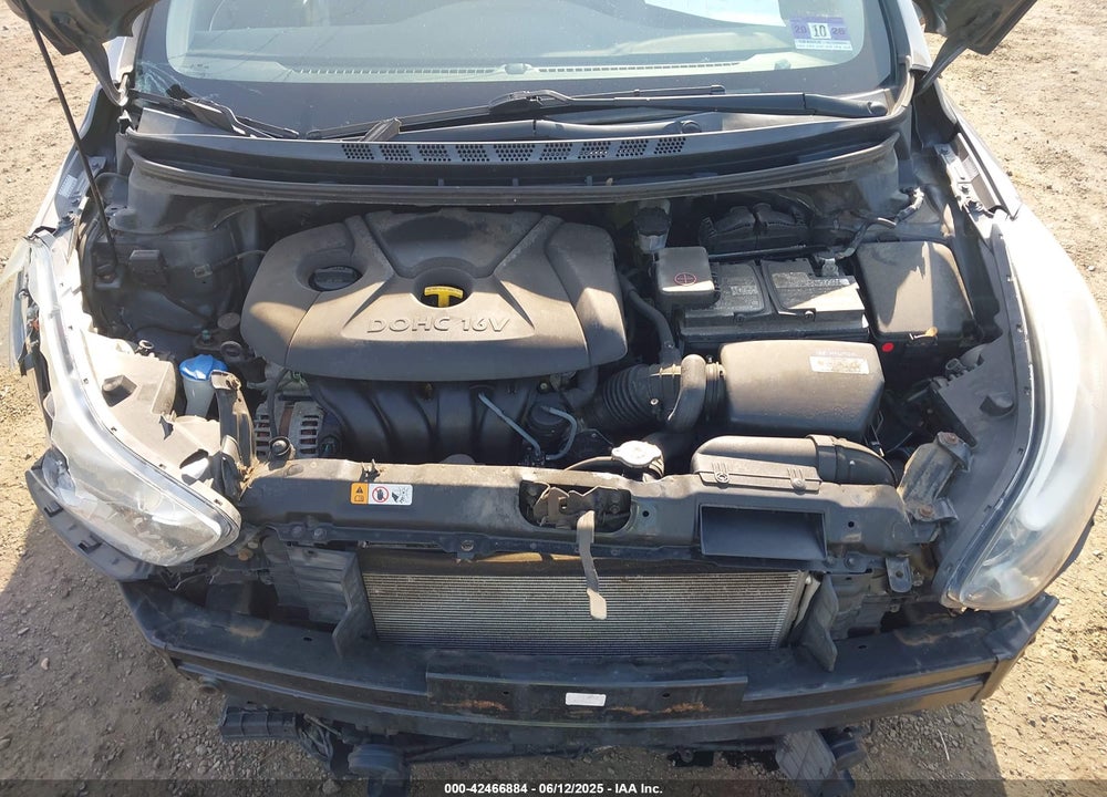 2016 HYUNDAI ELANTRA VIN: KMHDH4AE6GU636495