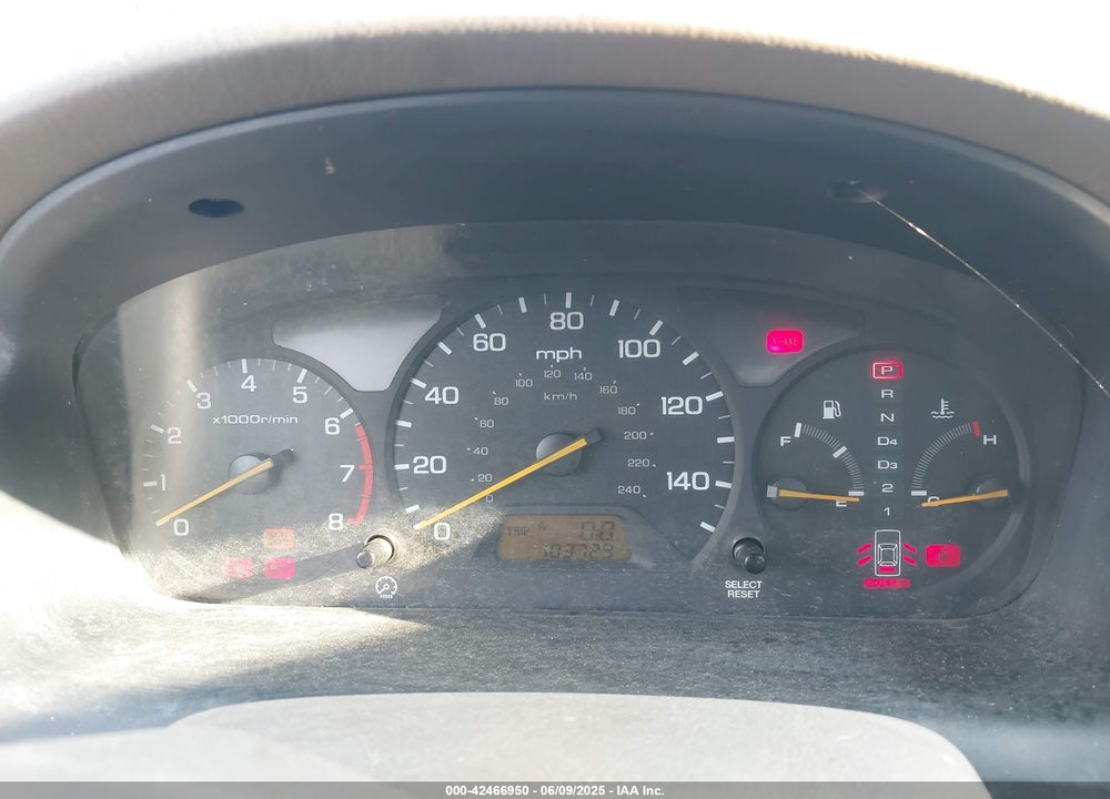 1999 HONDA ACCORD EX V6 VIN: 1HGCG1652XA048736