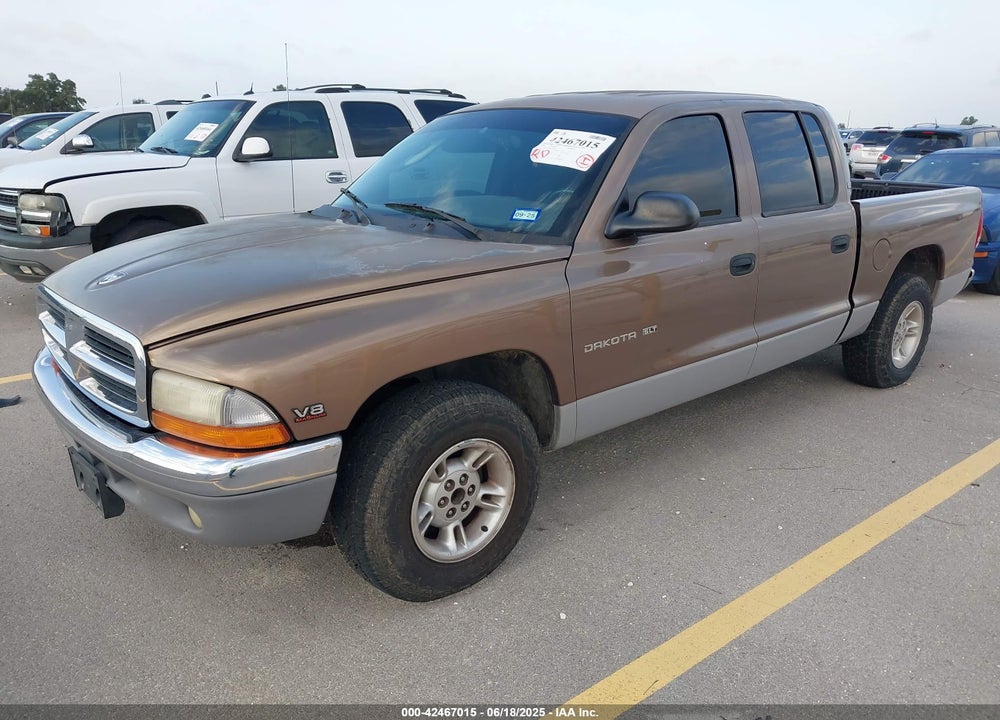 2000 DODGE DAKOTA SLT/SPORT VIN: 1B7GL2AZ8YS716918