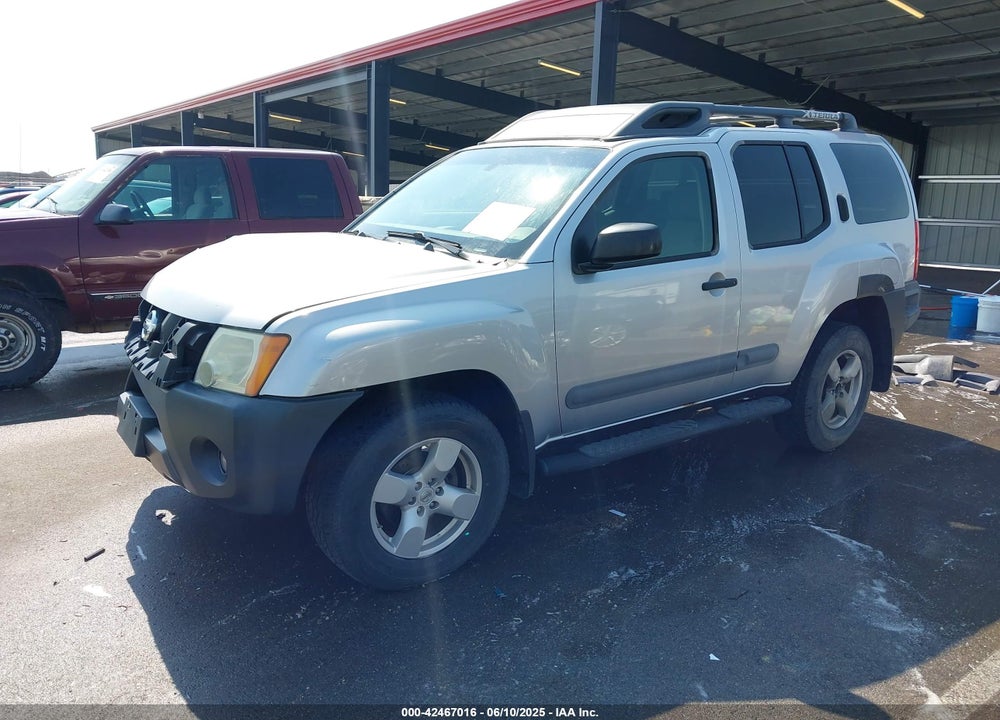 2005 NISSAN XTERRA SE VIN: 5N1AN08W25C648519
