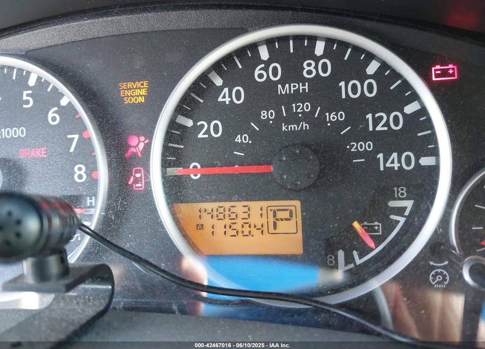 2005 NISSAN XTERRA SE VIN: 5N1AN08W25C648519