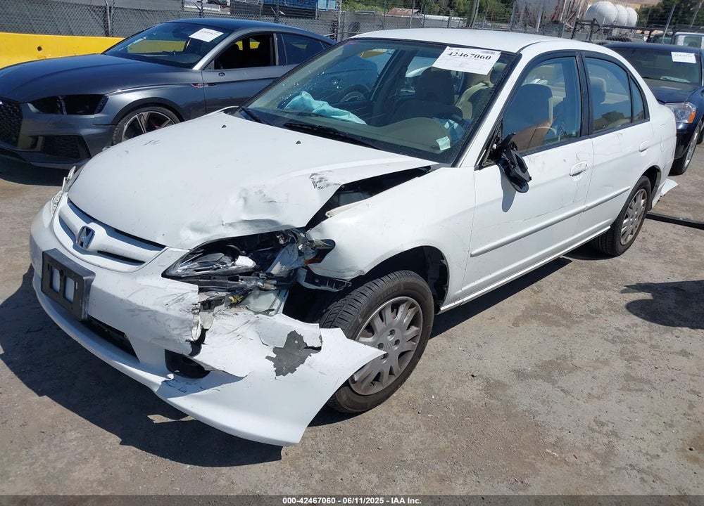 2005 HONDA CIVIC LX VIN: 2HGES16525H618482