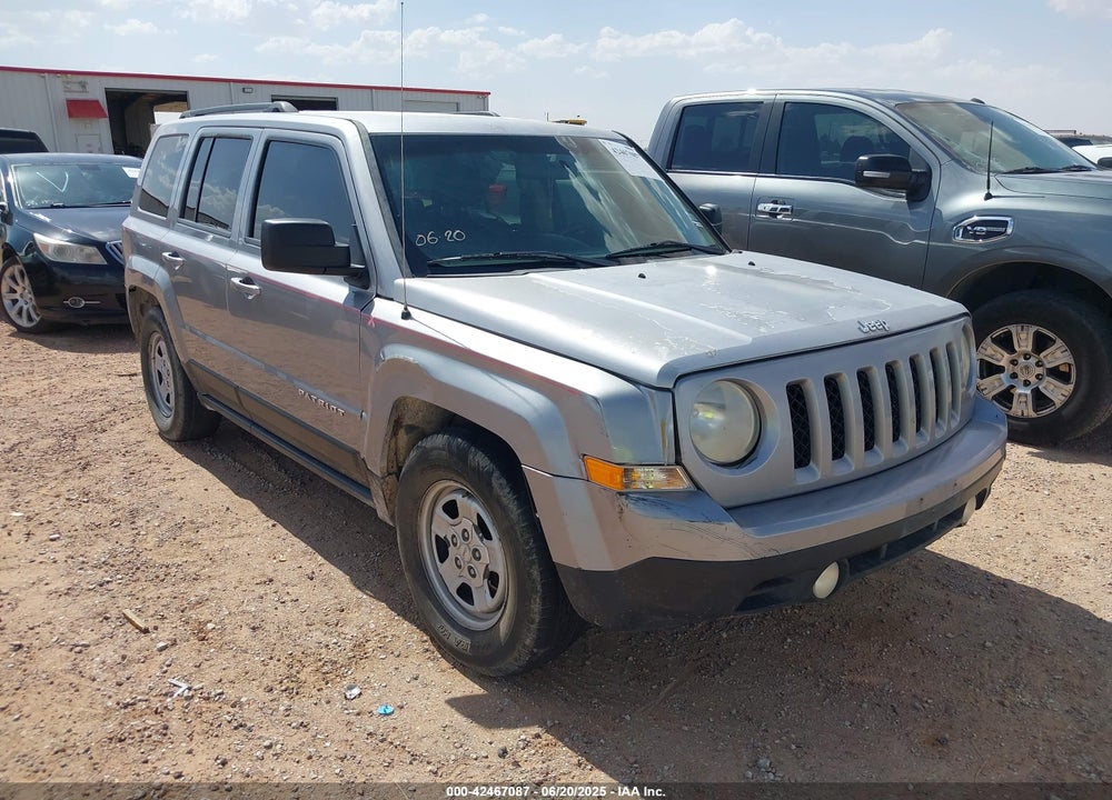 2014 JEEP PATRIOT SPORT VIN: 1C4NJPBA6ED844528