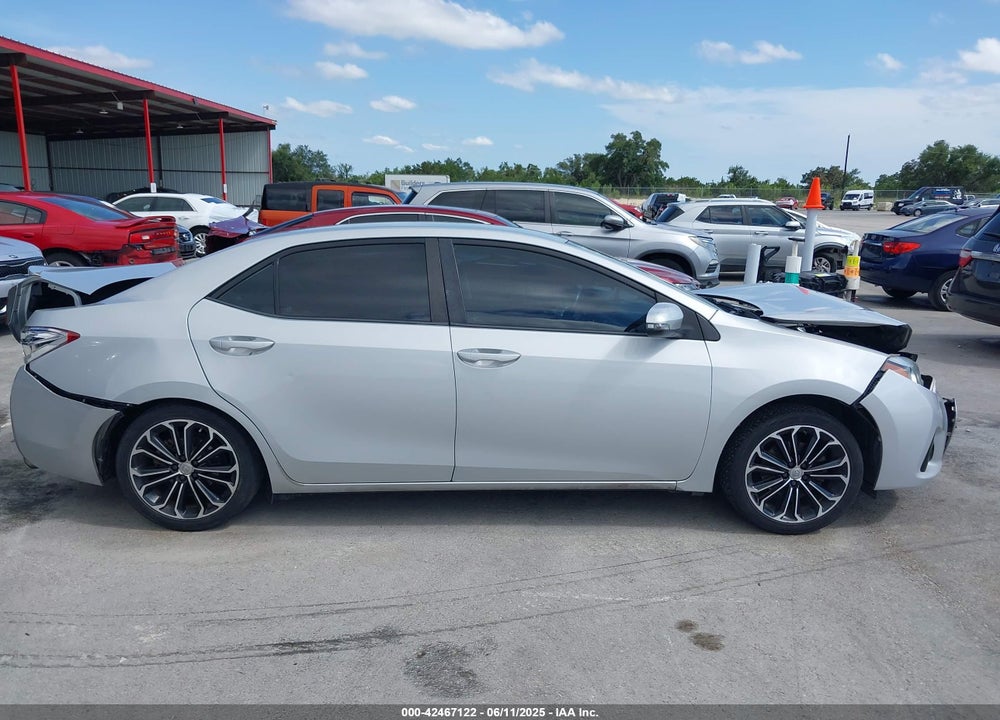 2015 TOYOTA COROLLA VIN: 2T1BURHE1FC297943