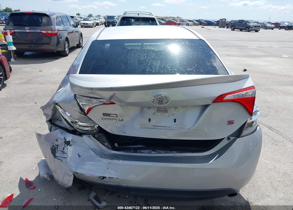 2015 TOYOTA COROLLA VIN: 2T1BURHE1FC297943