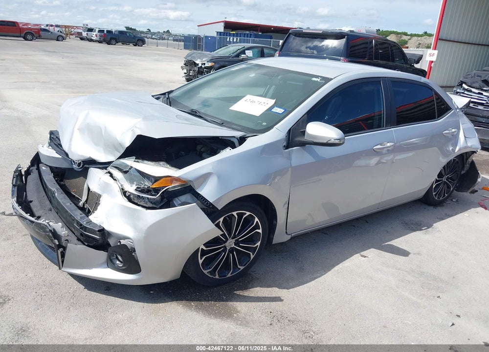 2015 TOYOTA COROLLA VIN: 2T1BURHE1FC297943