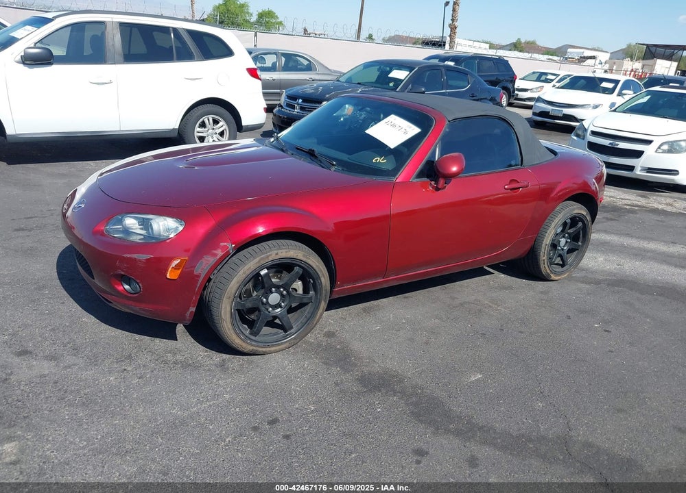 2006 MAZDA MX-5 MIATA VIN: JM1NC25F260109008