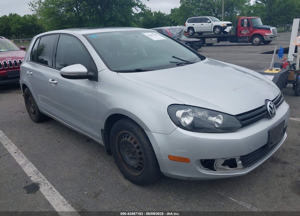 2014 VOLKSWAGEN GOLF 2.5L VIN: WVWDB7AJ0EW009796