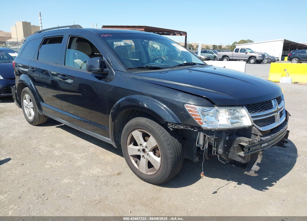 2012 DODGE JOURNEY SXT VIN: 3C4PDDBG0CT300469