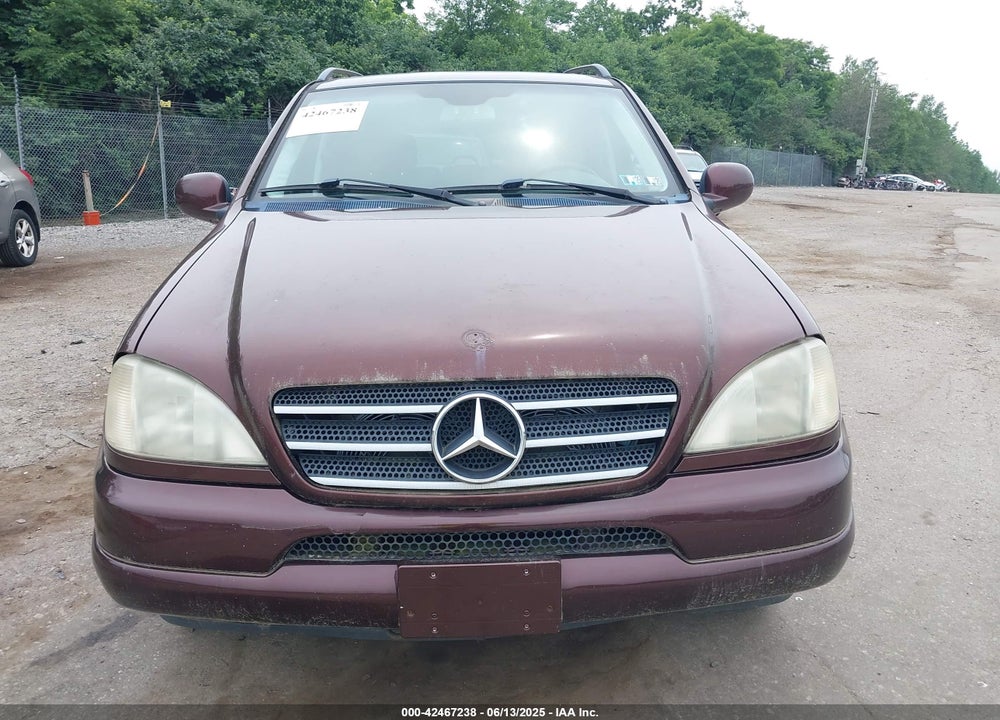2001 MERCEDES-BENZ ML 320 VIN: 4JGAB54EX1A243467