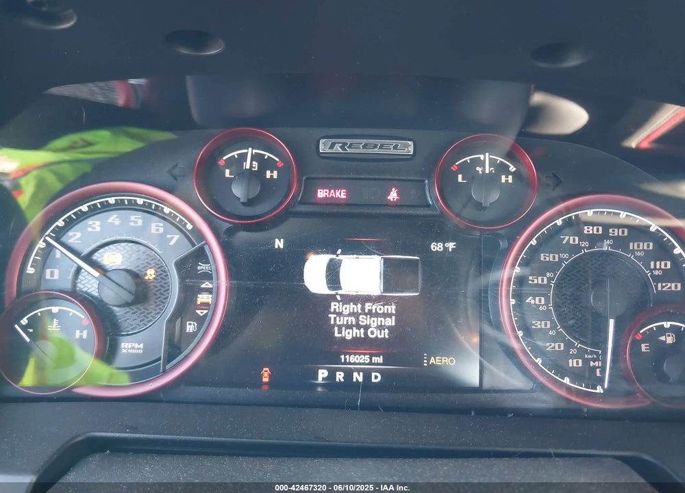 2016 RAM 1500 REBEL VIN: 1C6RR7YTXGS395377