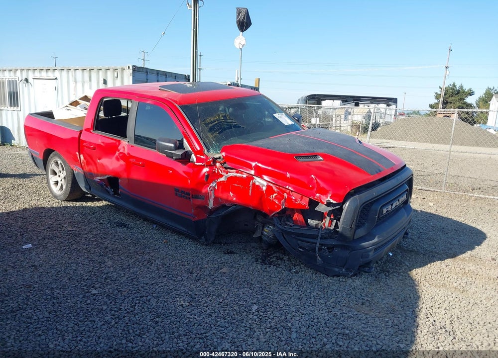 2016 RAM 1500 REBEL VIN: 1C6RR7YTXGS395377