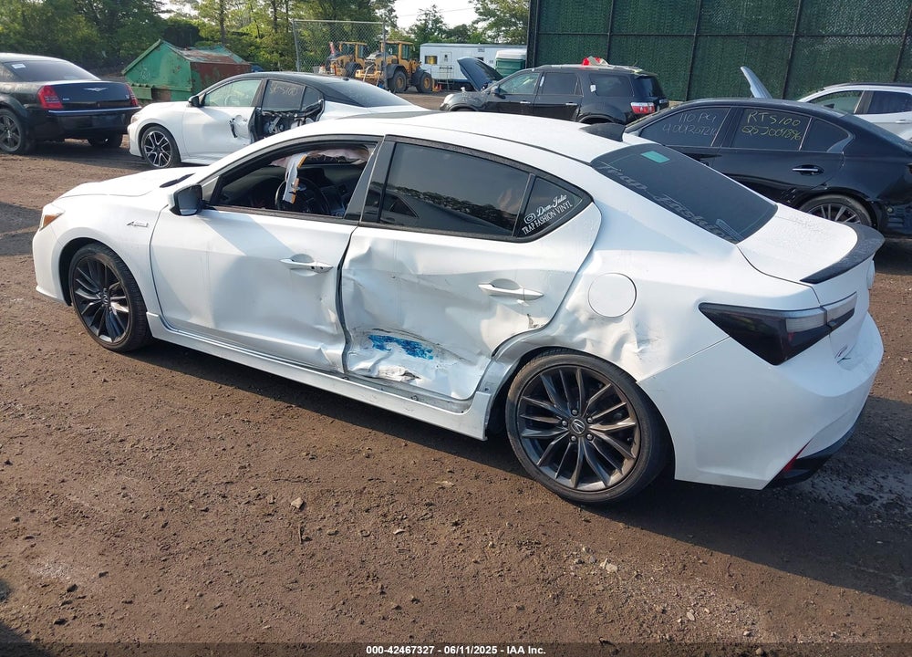 2022 ACURA ILX VIN: 19UDE2F81NA008980