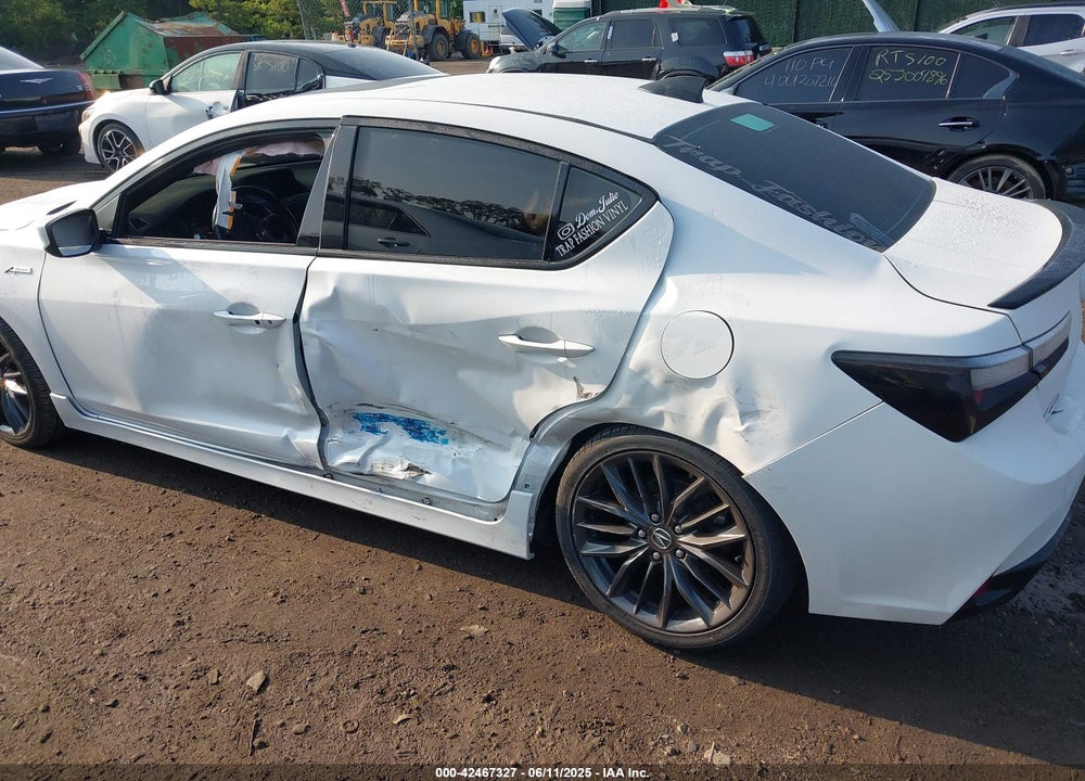 2022 ACURA ILX VIN: 19UDE2F81NA008980