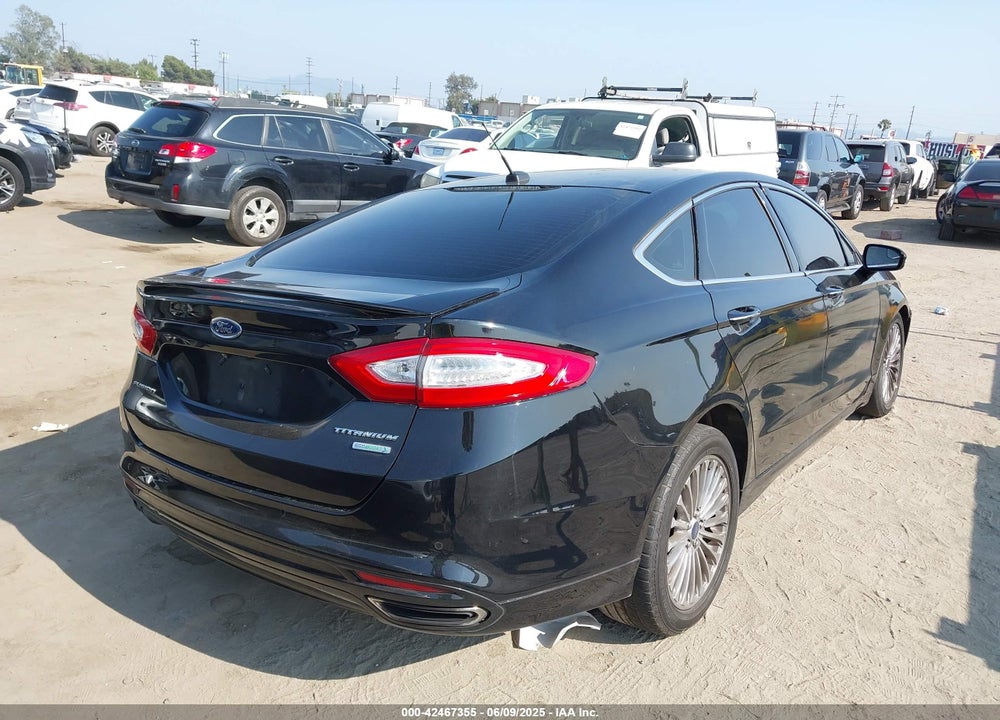 2016 FORD FUSION VIN: 3FA6P0K95GR151143