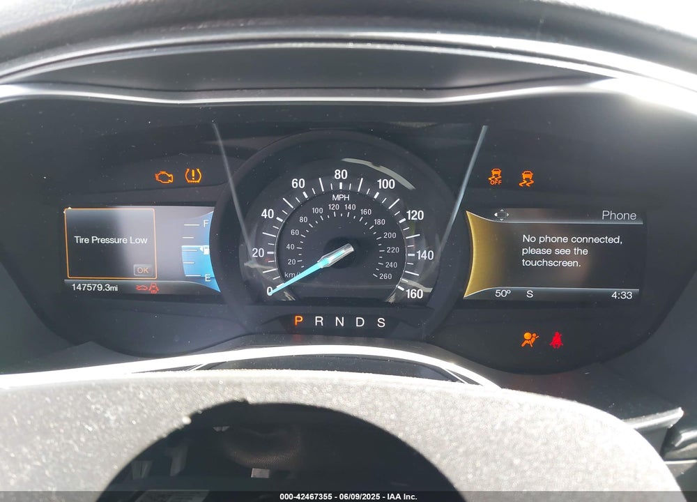 2016 FORD FUSION VIN: 3FA6P0K95GR151143