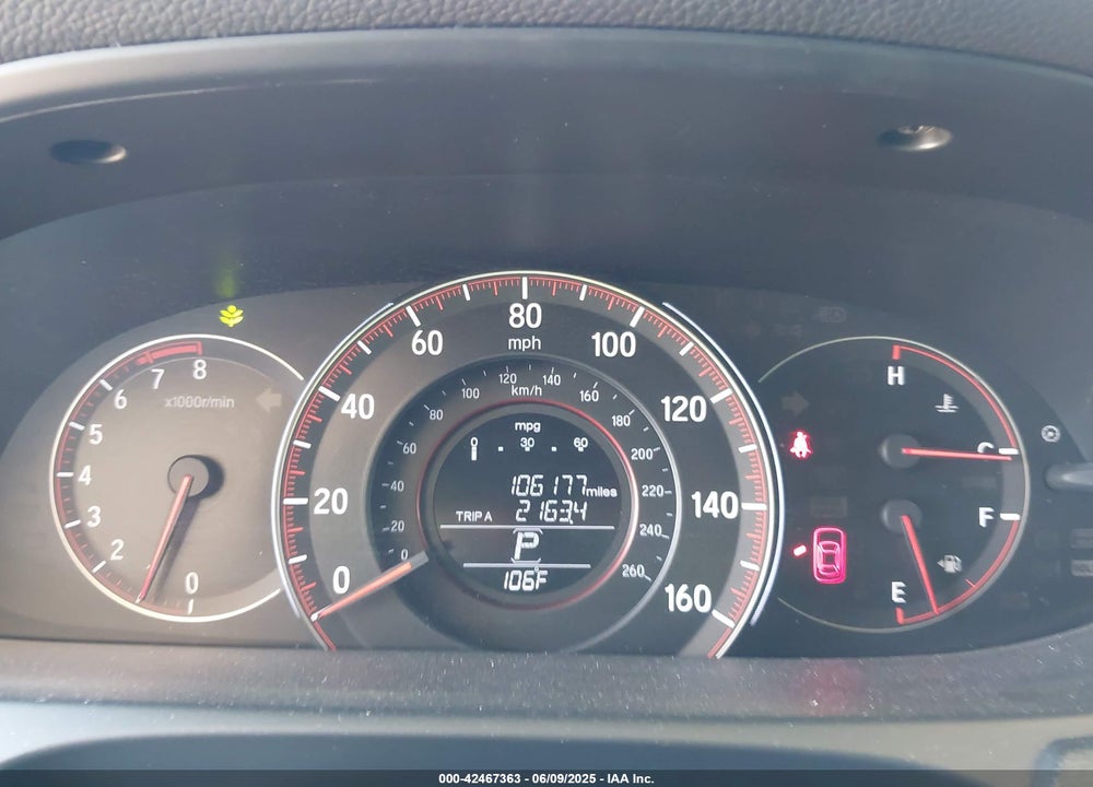 2017 HONDA ACCORD SPORT VIN: 1HGCR2F57HA041749