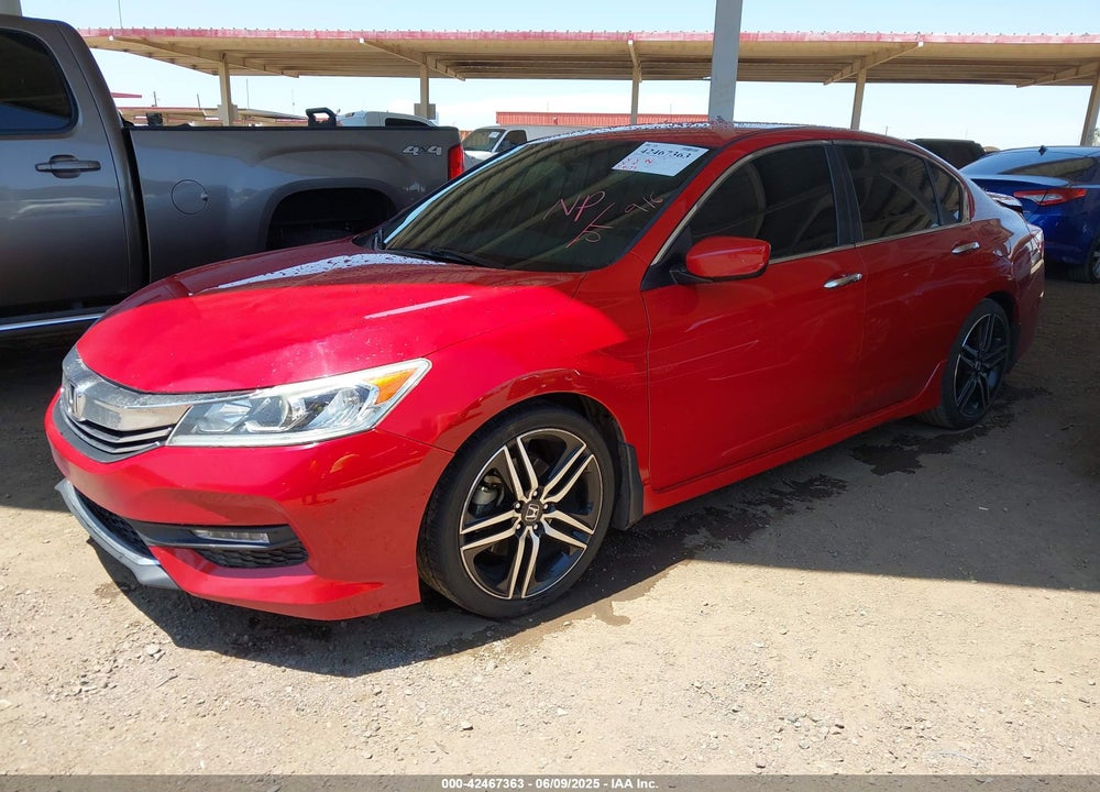 2017 HONDA ACCORD SPORT VIN: 1HGCR2F57HA041749