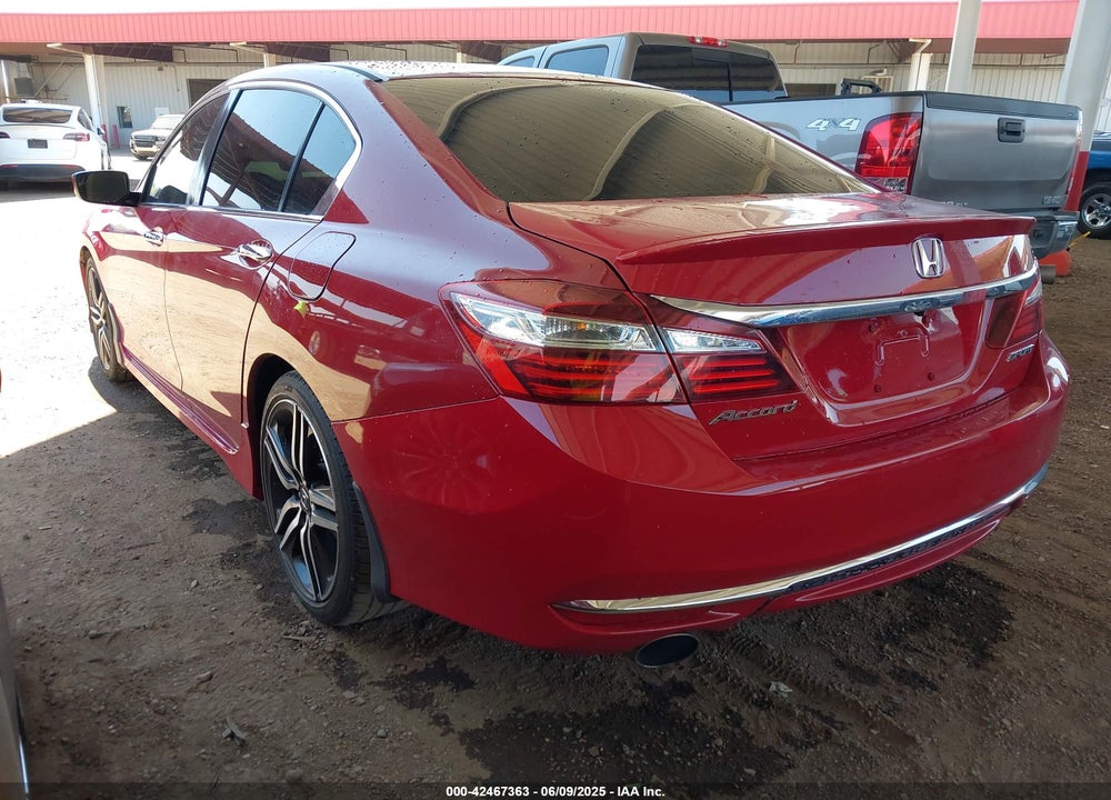 2017 HONDA ACCORD SPORT VIN: 1HGCR2F57HA041749