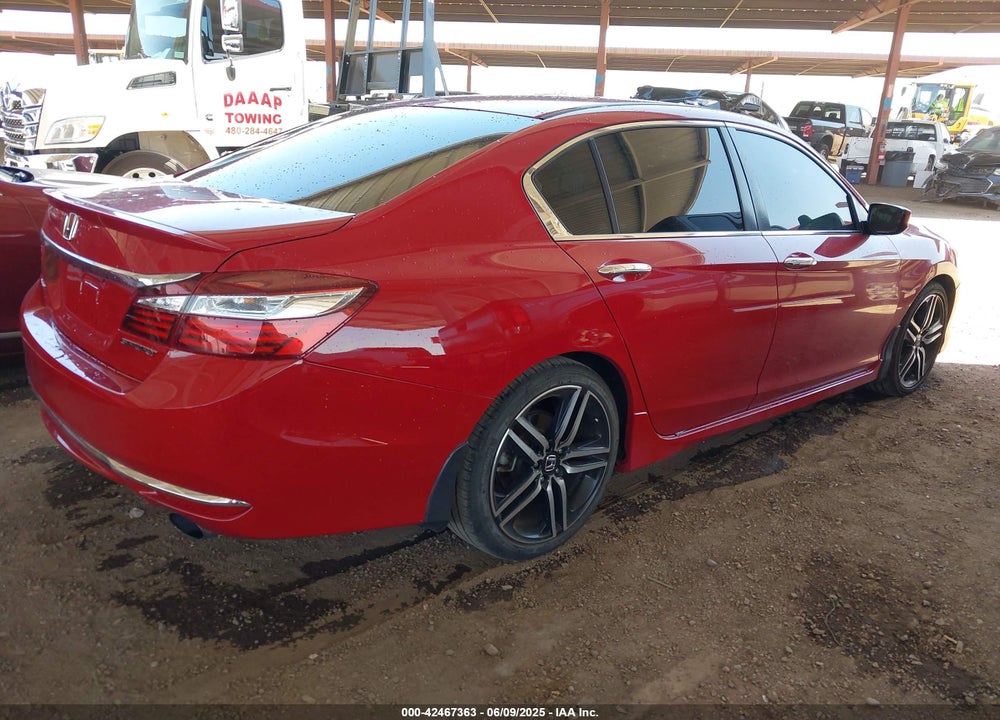 2017 HONDA ACCORD SPORT VIN: 1HGCR2F57HA041749