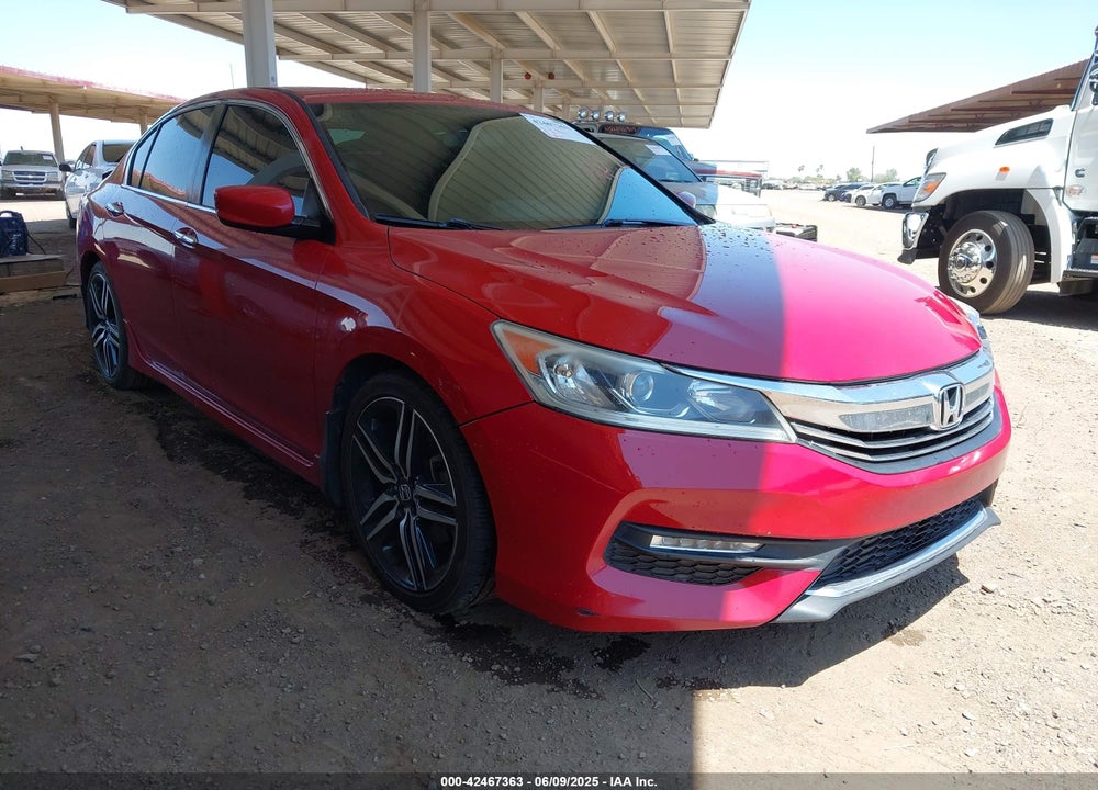 2017 HONDA ACCORD SPORT VIN: 1HGCR2F57HA041749