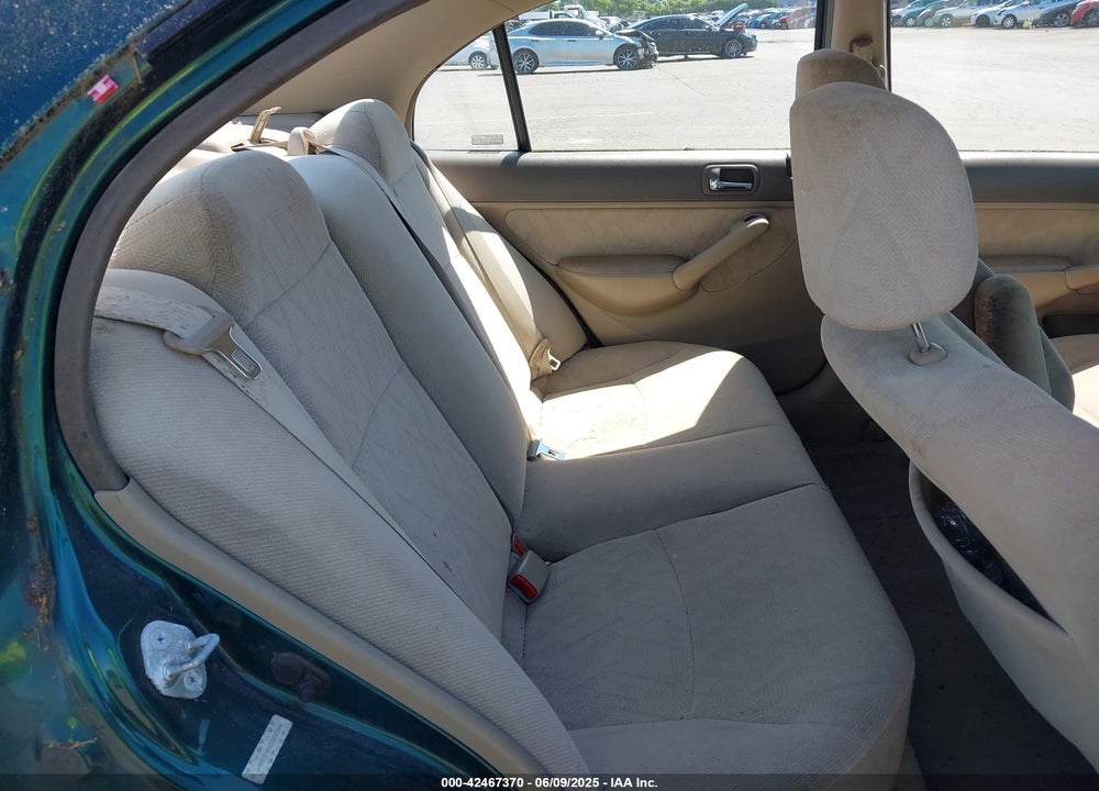 2002 HONDA CIVIC LX VIN: JHMES16522S000998