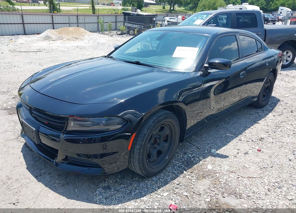 2016 DODGE CHARGER POLICE VIN: 2C3CDXAT4GH136760