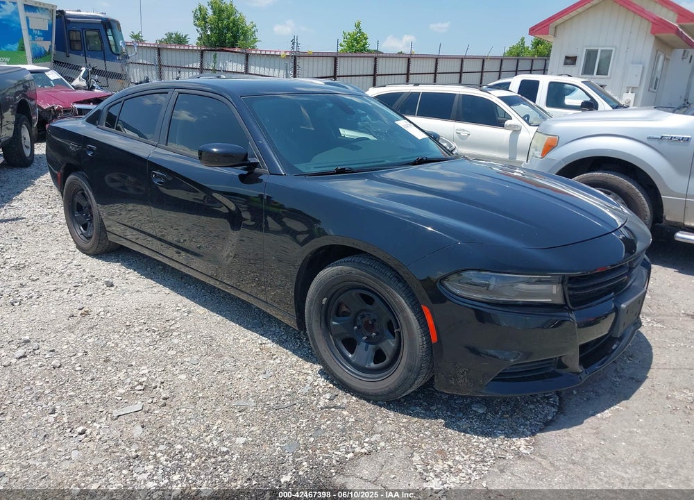 2016 DODGE CHARGER POLICE VIN: 2C3CDXAT4GH136760