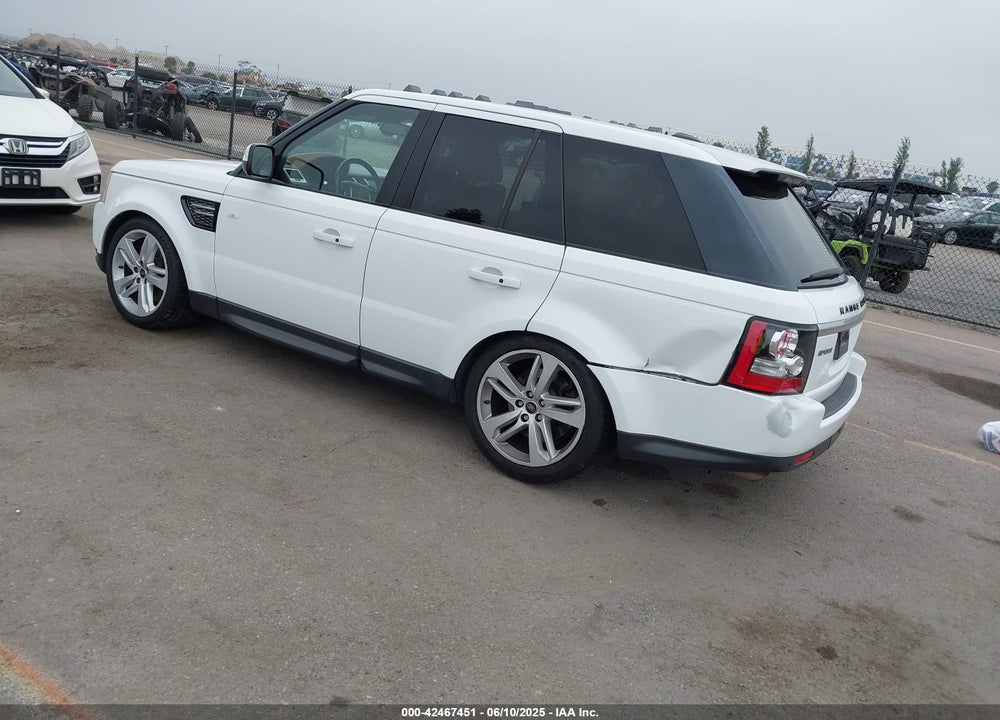 2013 LAND ROVER RANGE ROVER SPORT HSE VIN: SALSK2D40DA806277