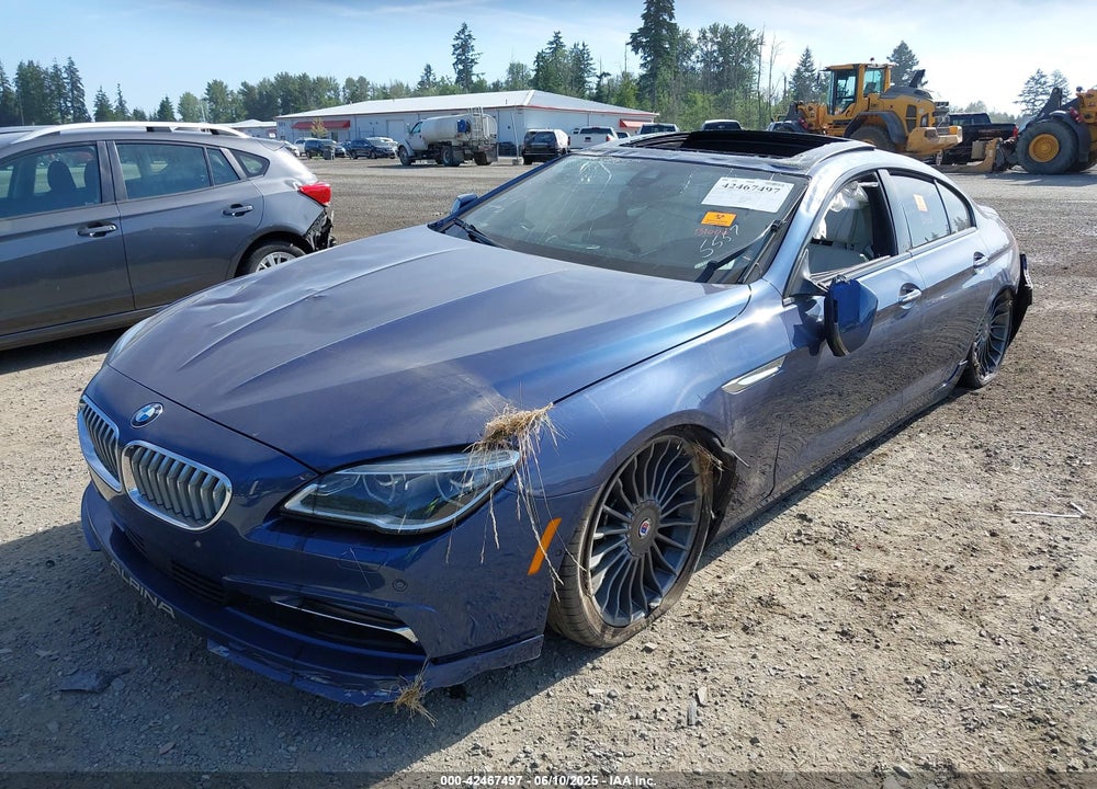 2017 BMW 650I GRAN COUPE XDRIVE VIN: WBA6D6C33HG745557