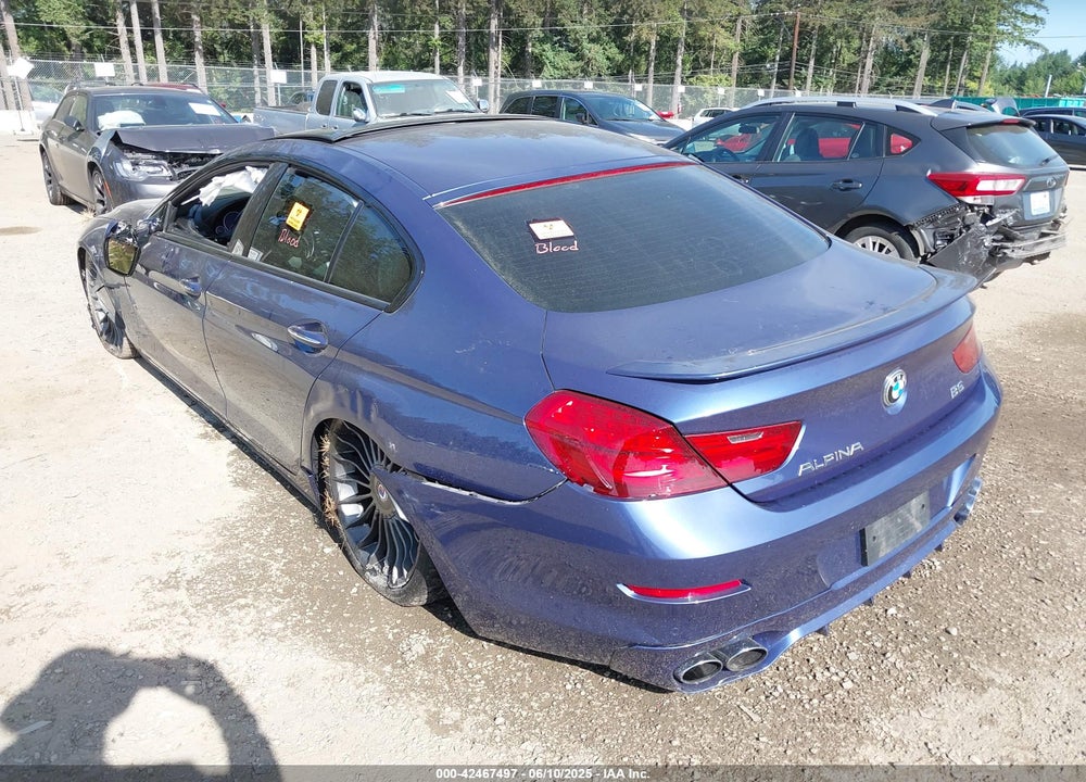 2017 BMW 650I GRAN COUPE XDRIVE VIN: WBA6D6C33HG745557