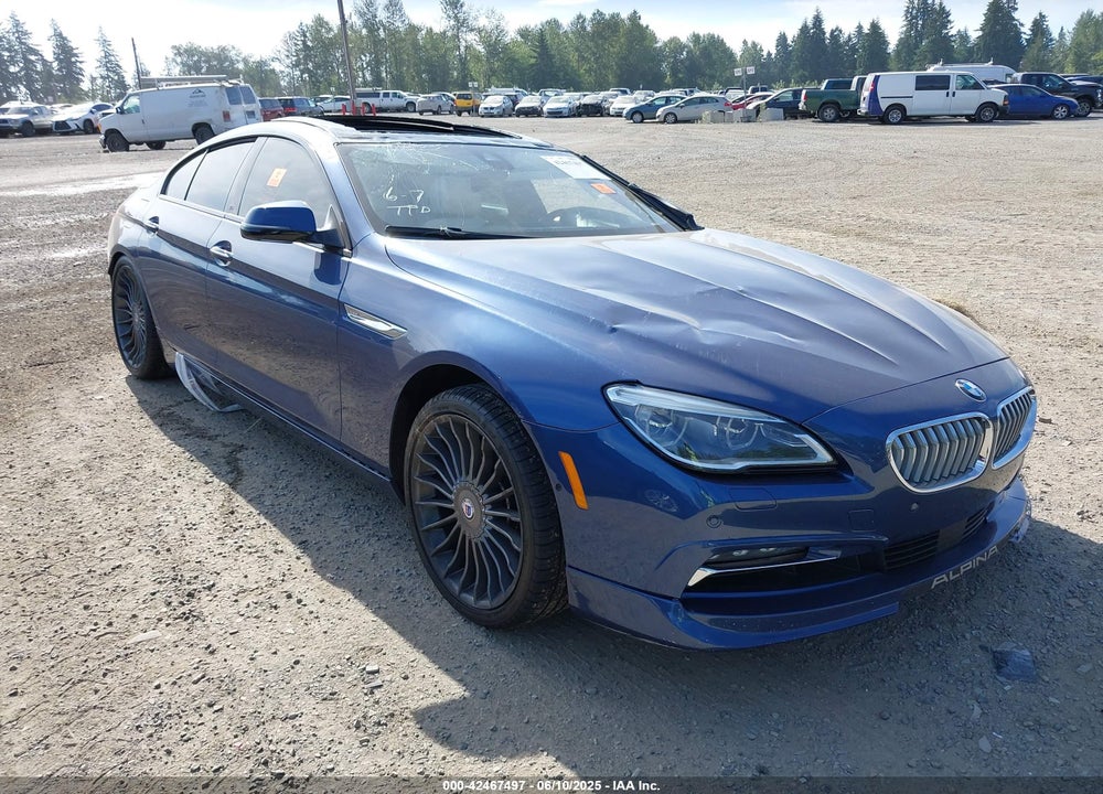 2017 BMW 650I GRAN COUPE XDRIVE VIN: WBA6D6C33HG745557
