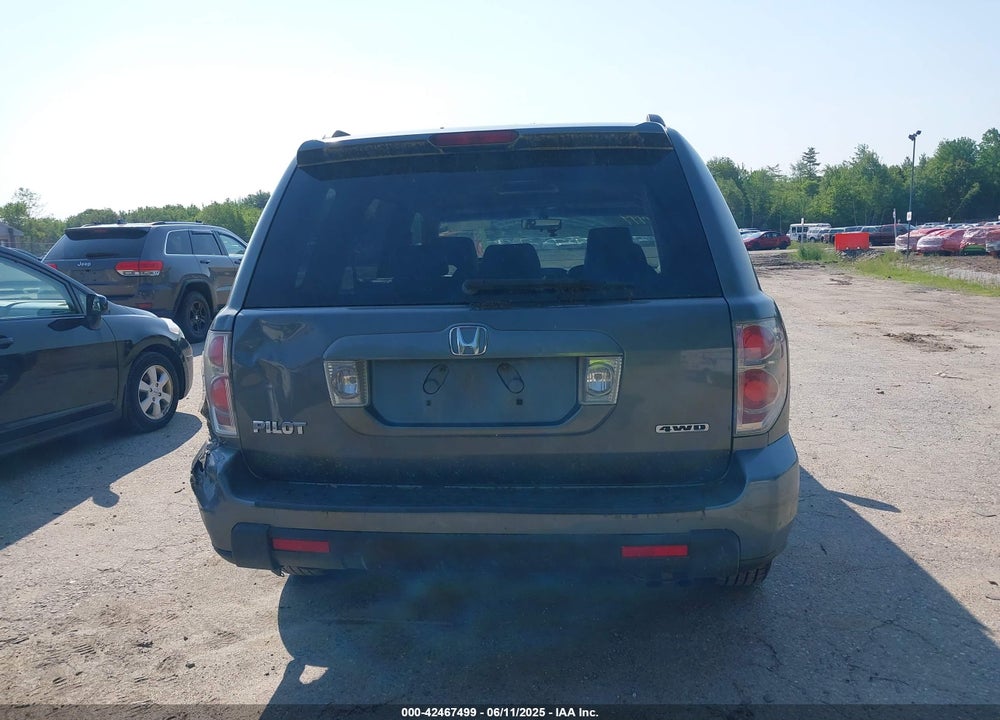 2007 HONDA PILOT EX-L VIN: 2HKYF18677H504266