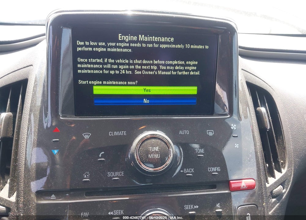 2014 CHEVROLET VOLT VIN: 1G1RA6E45EU169135