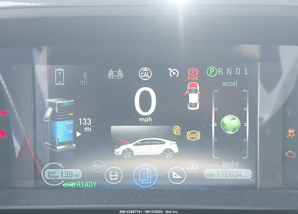 2014 CHEVROLET VOLT VIN: 1G1RA6E45EU169135