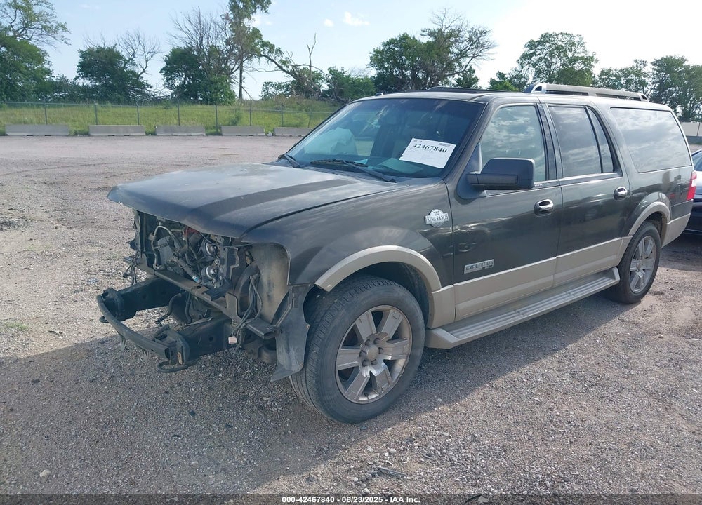 2008 FORD EXPEDITION EL EDDIE BAUER/KING RANCH VIN: 1FMFK185X8LA21745