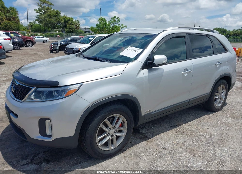 2014 KIA SORENTO LX VIN: 5XYKTCA63EG515533