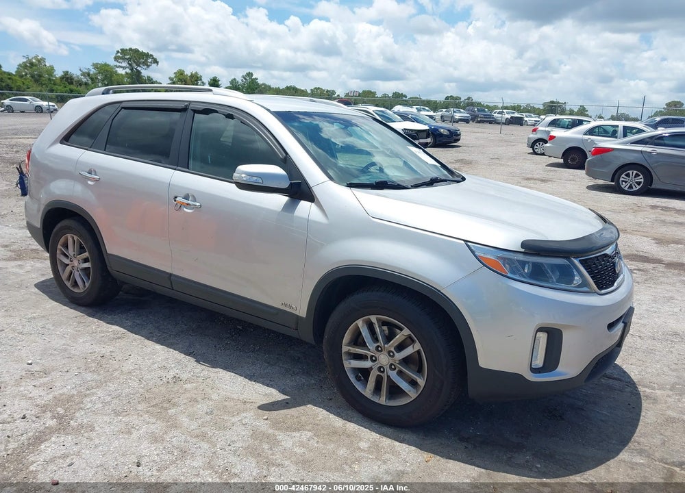 2014 KIA SORENTO LX VIN: 5XYKTCA63EG515533