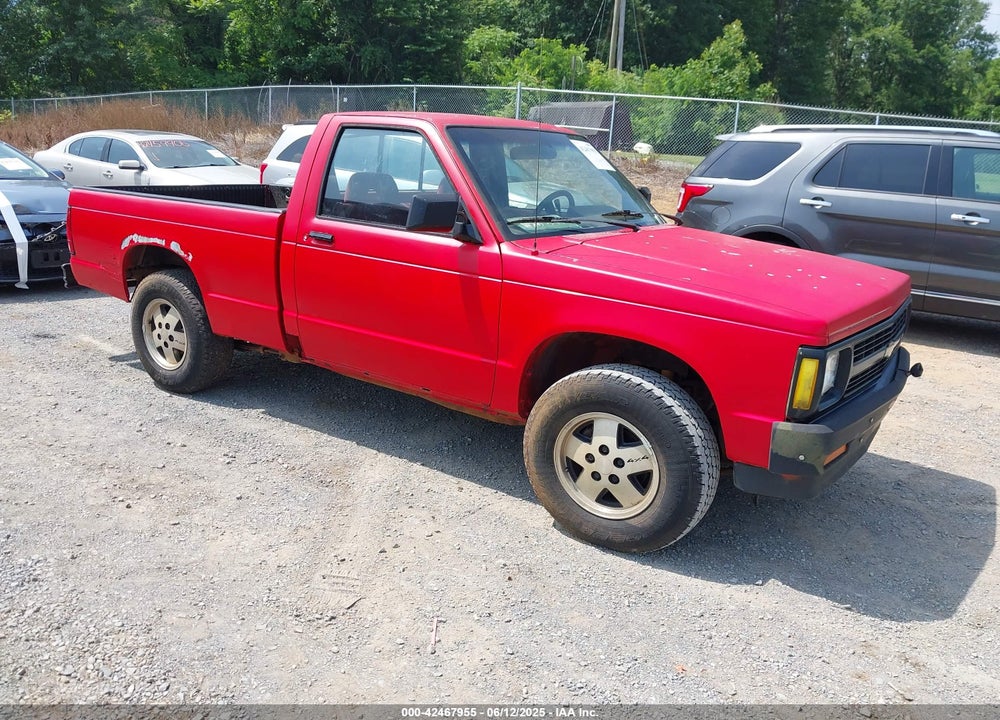 1992 CHEVROLET S TRUCK S10 VIN: 1GCCT14ZXN8174072