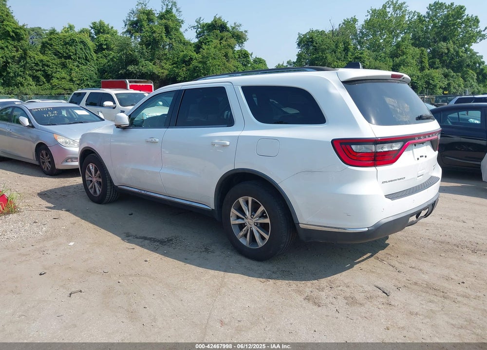 2015 DODGE DURANGO VIN: 1C4RDHDGXFC789038