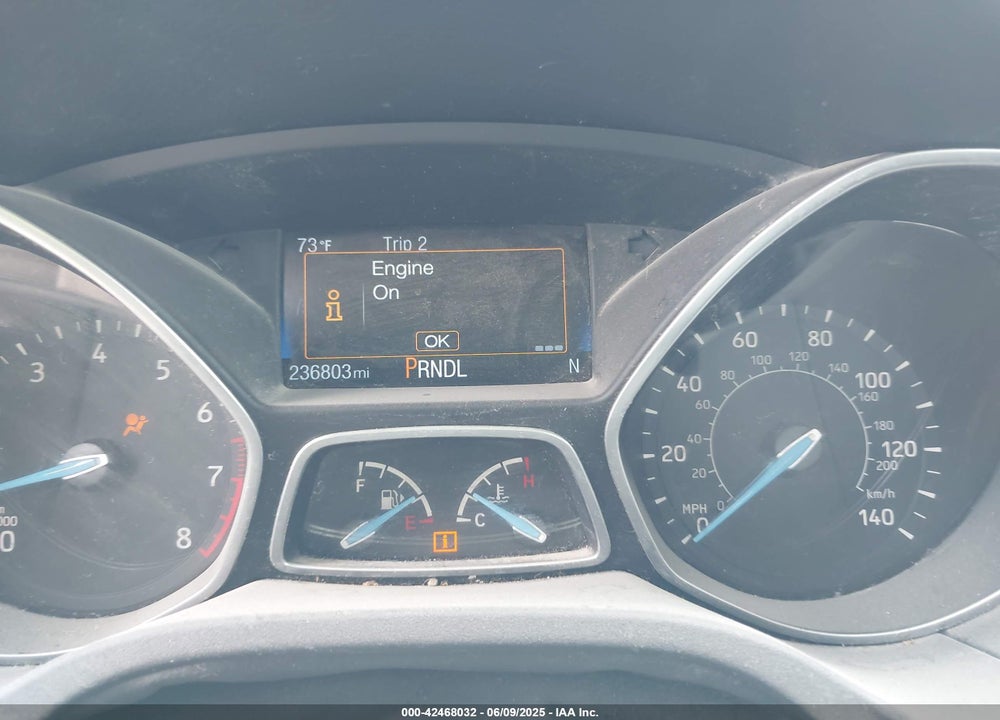 2016 FORD FOCUS VIN: 1FADP3F2XGL298174