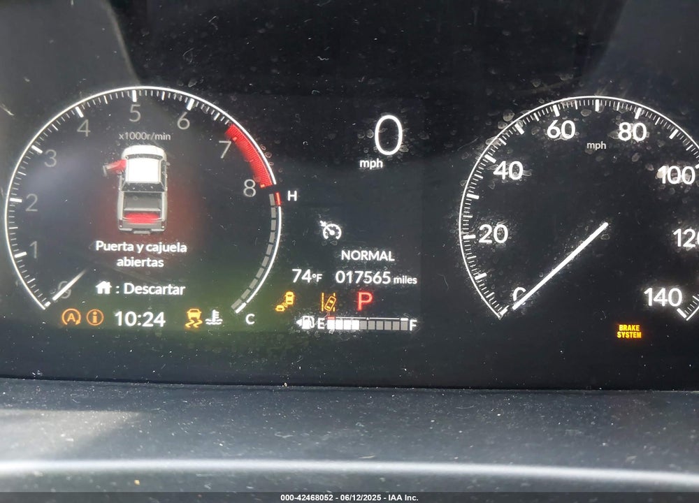 2024 HONDA RIDGELINE VIN: 5FPYK3F53RB026471