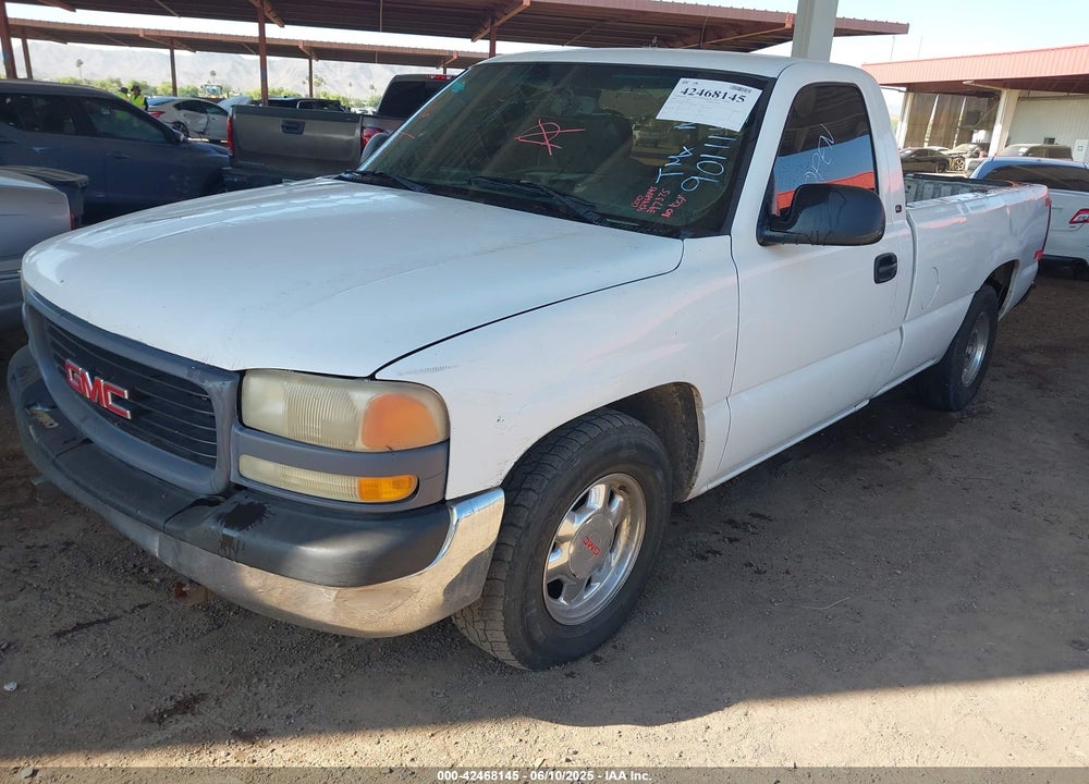 2001 GMC SIERRA 1500 SL VIN: 1GTEC14V81E901114