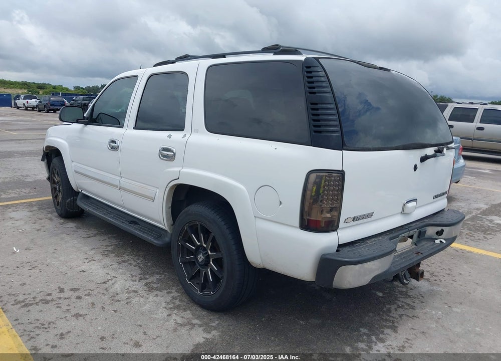 2004 CHEVROLET TAHOE LT VIN: 1GNEC13Z04R250425