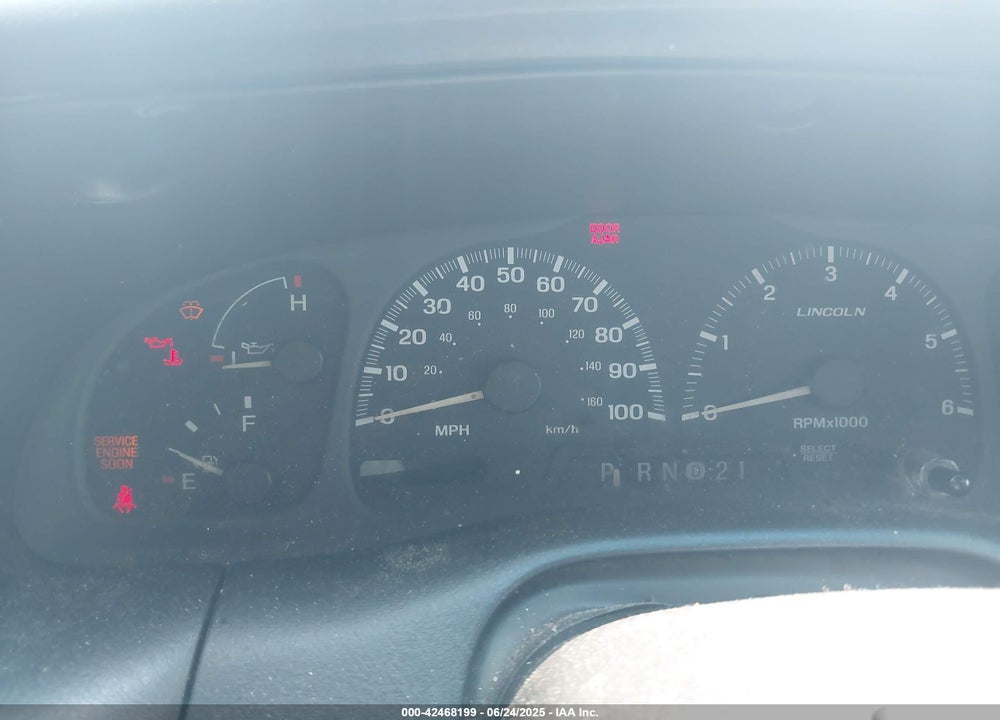 2002 LINCOLN BLACKWOOD VIN: 5LTEW05A02KJ01713
