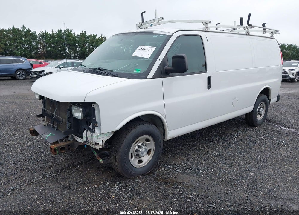 2015 CHEVROLET EXPRESS 2500 WORK VAN VIN: 1GCWGFCF0F1262838