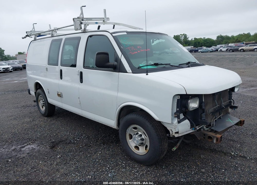 2015 CHEVROLET EXPRESS 2500 WORK VAN VIN: 1GCWGFCF0F1262838