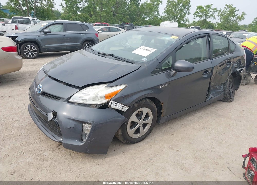 2015 TOYOTA PRIUS VIN: JTDKN3DU2F1875284