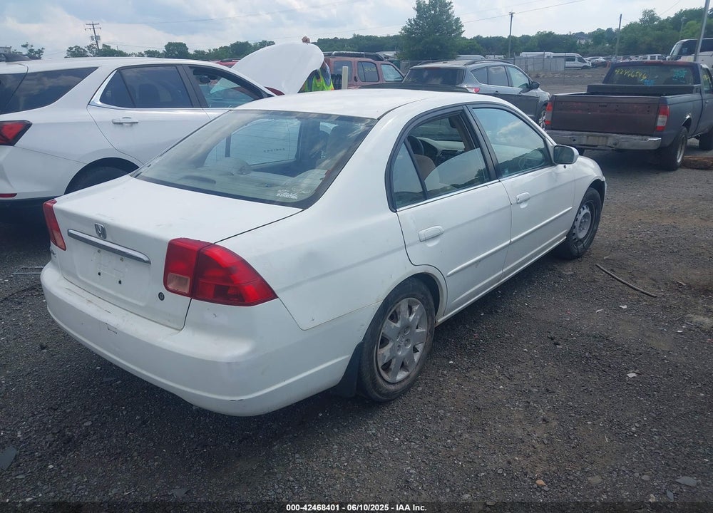 2001 HONDA CIVIC EX VIN: 2HGES26731H604138