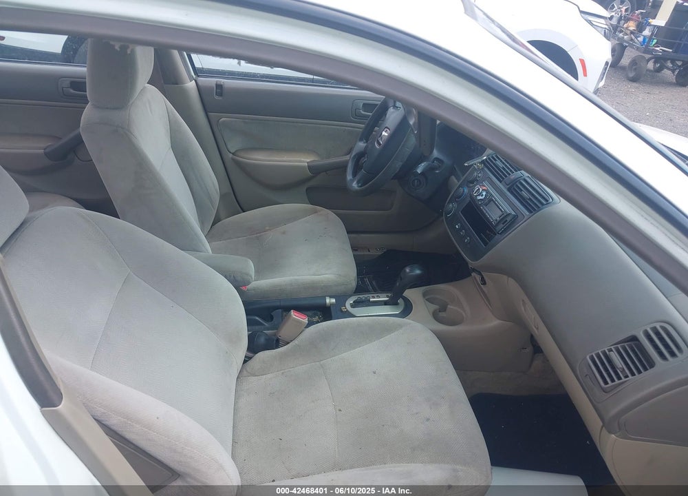 2001 HONDA CIVIC EX VIN: 2HGES26731H604138
